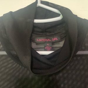 Material Girl XL Black dress